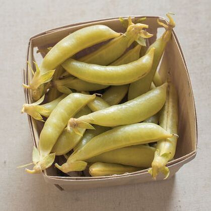 Picture of yellow snap peas
