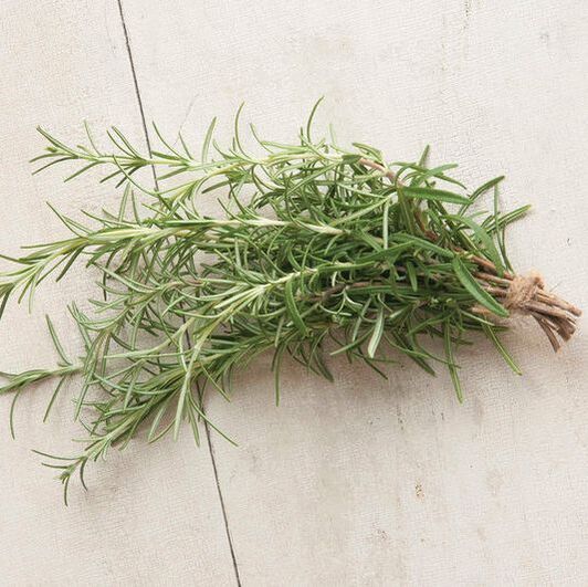 Photo of a small bunch of rosemary. This is a link to the Herb section of Wilson Home Farm's Digital Seed Catalog