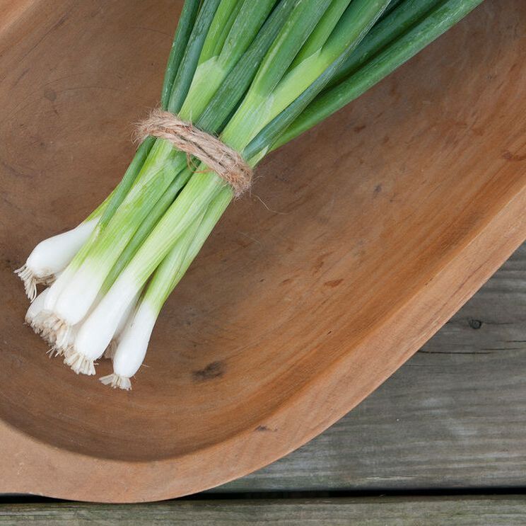 Picture of a bunch of scallions